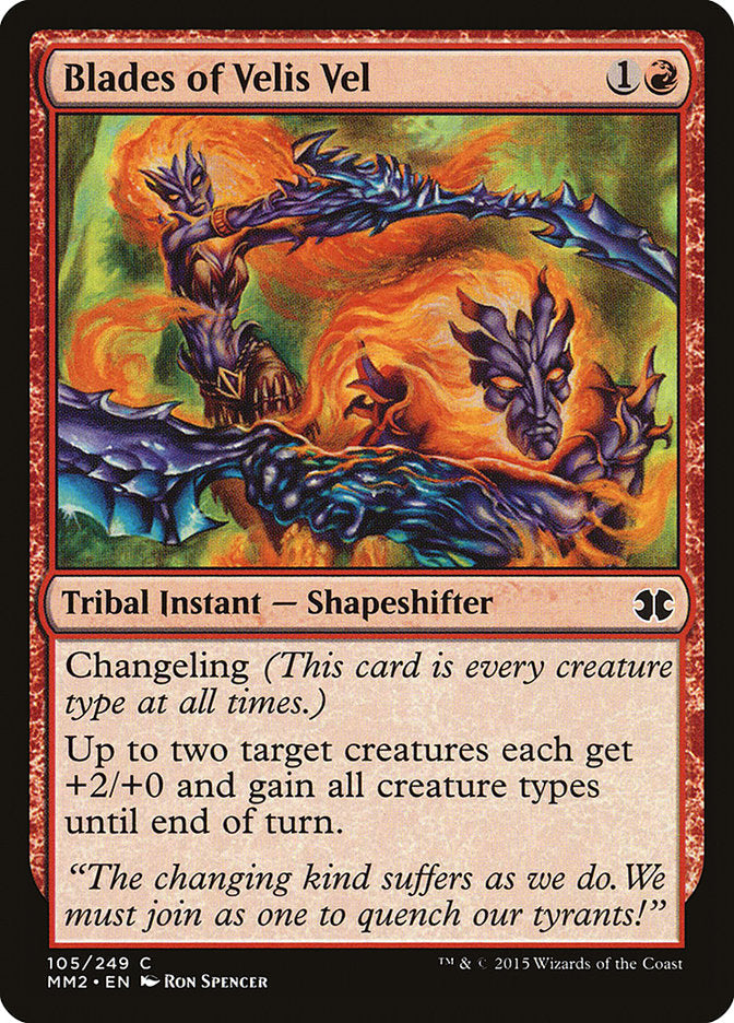 Blades of Velis Vel [Modern Masters 2015] [Foil]