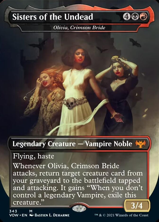 Olivia, Crimson Bride - Sisters of the Undead [Innistrad: Crimson Vow] [Foil]
