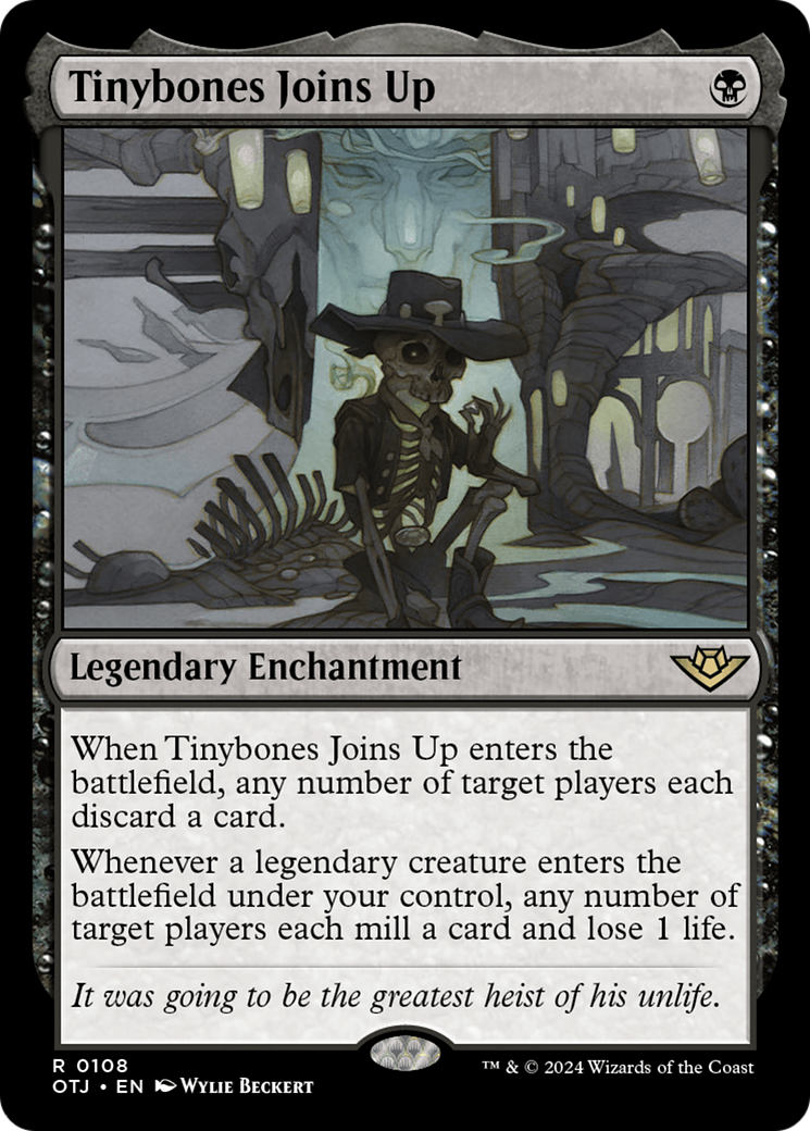 Tinybones Joins Up [Outlaws of Thunder Junction] [Foil]