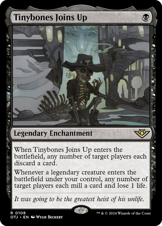 Tinybones Joins Up [Outlaws of Thunder Junction] [Foil]