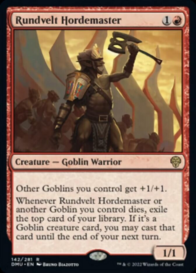 Rundvelt Hordemaster [Dominaria United] [Foil]
