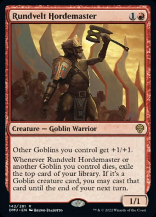 Rundvelt Hordemaster [Dominaria United] [Foil]