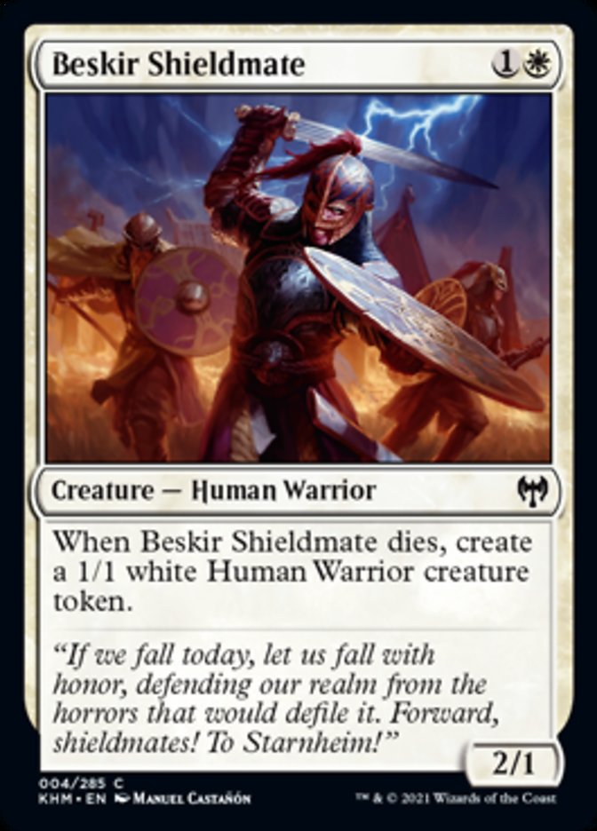 Beskir Shieldmate [Kaldheim] [Foil]