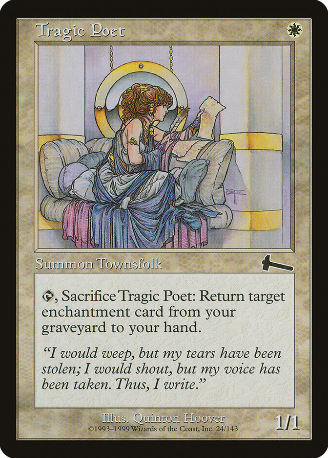 Tragic Poet [Urza's Legacy] [Foil]