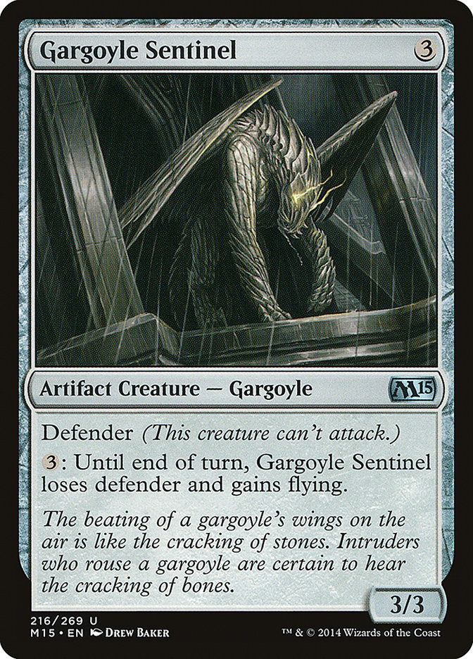 Gargoyle Sentinel [Core Set 2015]