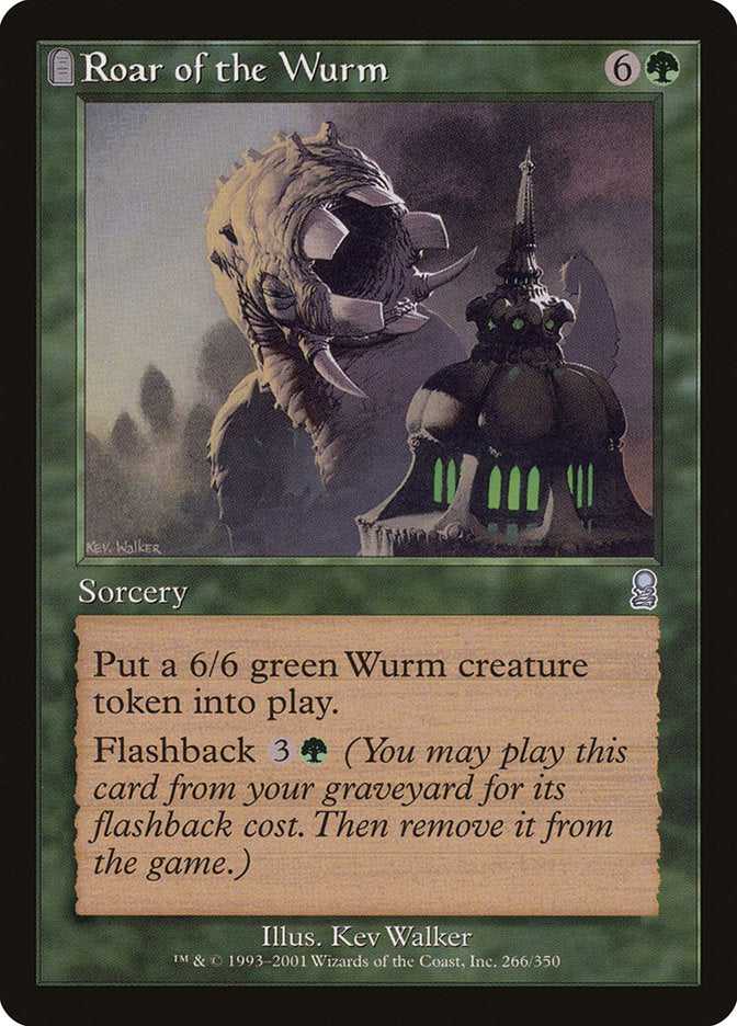 Roar of the Wurm [Odyssey] [Foil]