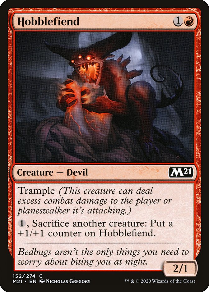 Hobblefiend [Core Set 2021] [Foil]
