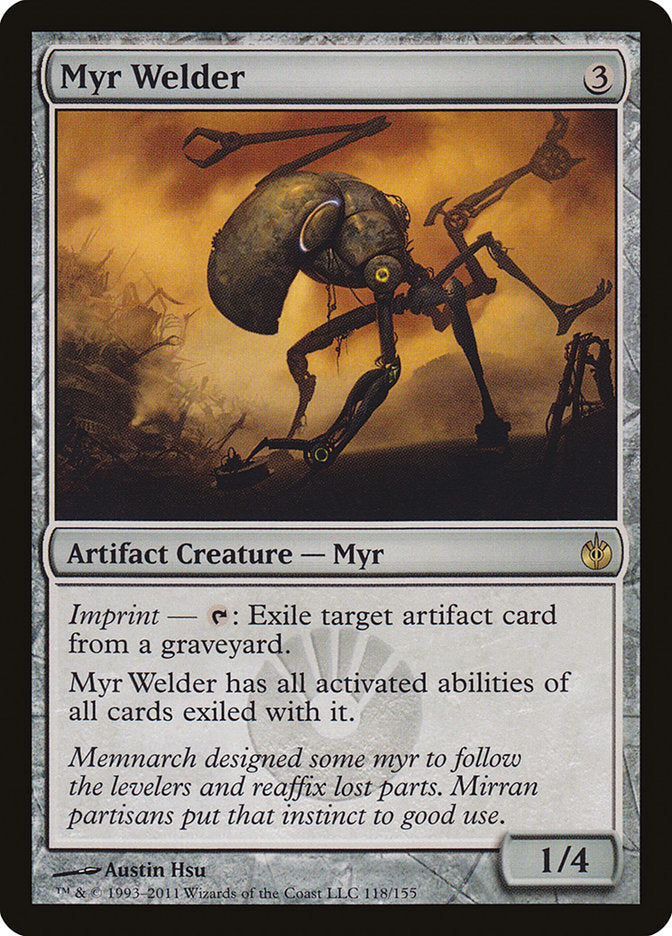 Myr Welder [Mirrodin Besieged] [Foil]