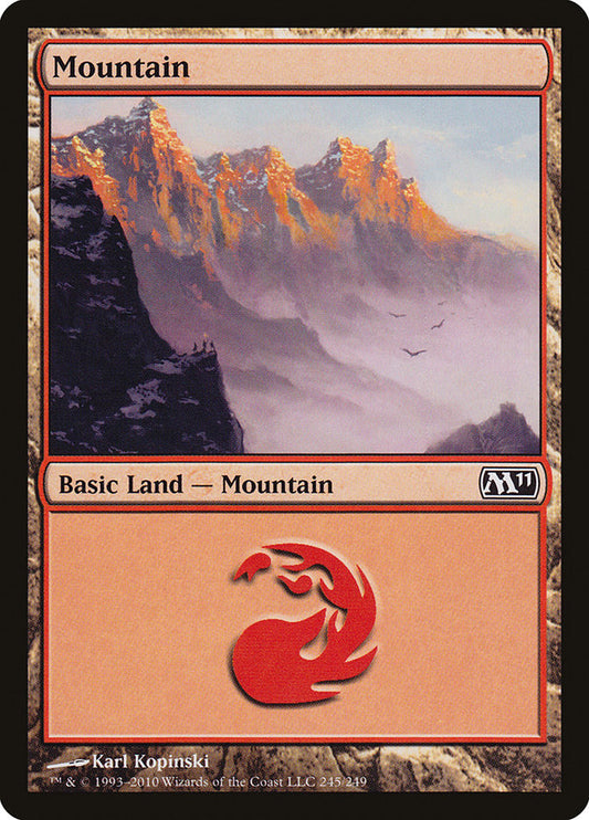 Mountain (245) [Core Set 2011]