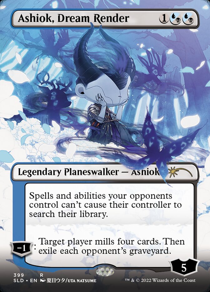 Ashiok, Dream Render (Borderless) [Secret Lair Drop Series] [Foil]