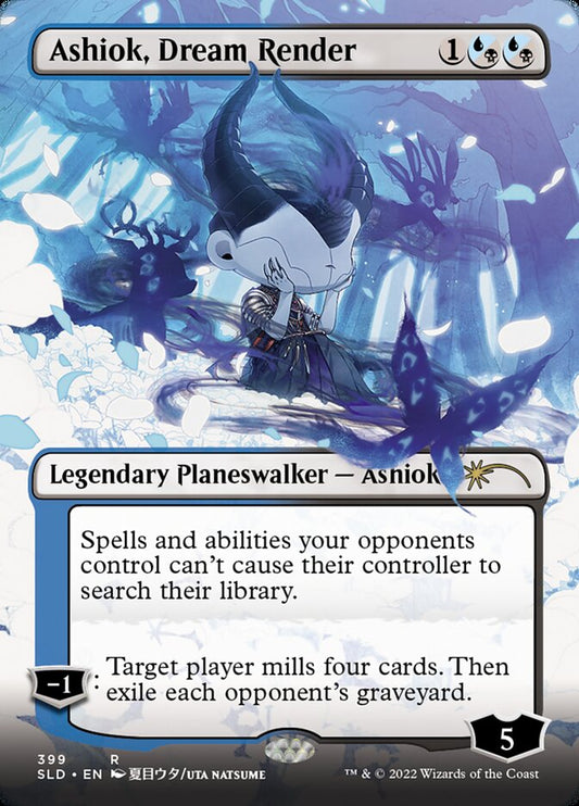 Ashiok, Dream Render (Borderless) [Secret Lair Drop Series] [Foil]