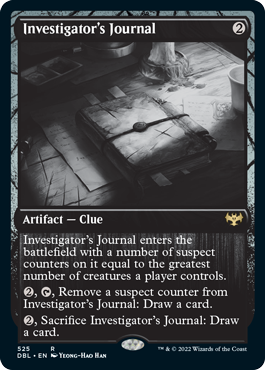 Investigator's Journal [Innistrad: Double Feature] [Foil]