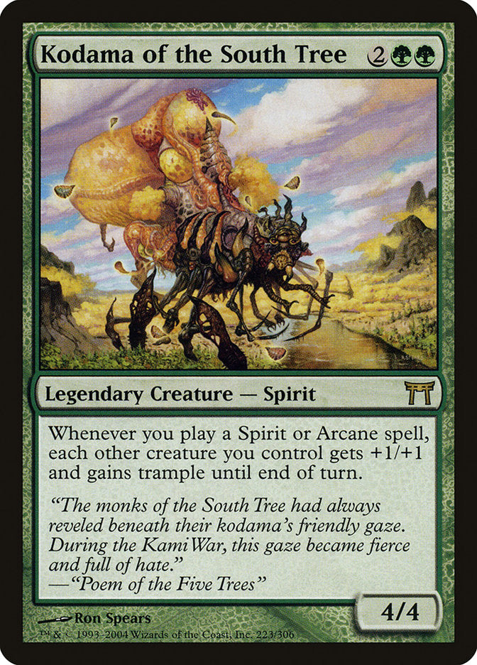Kodama of the South Tree [Champions of Kamigawa] [Foil]