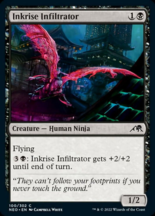 Inkrise Infiltrator [Kamigawa: Neon Dynasty] [Foil]