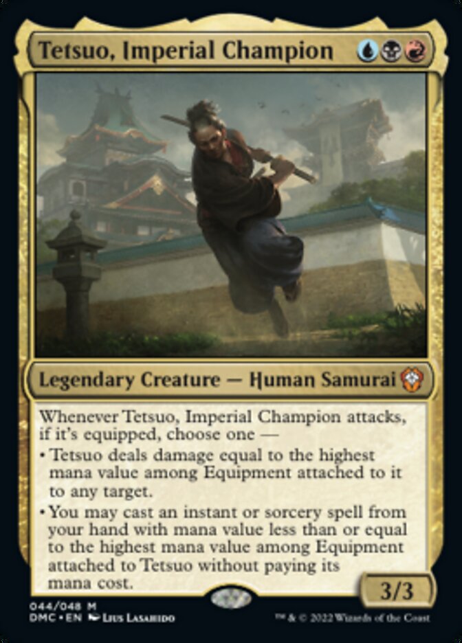 Tetsuo, Imperial Champion [Dominaria United Commander] [Foil]