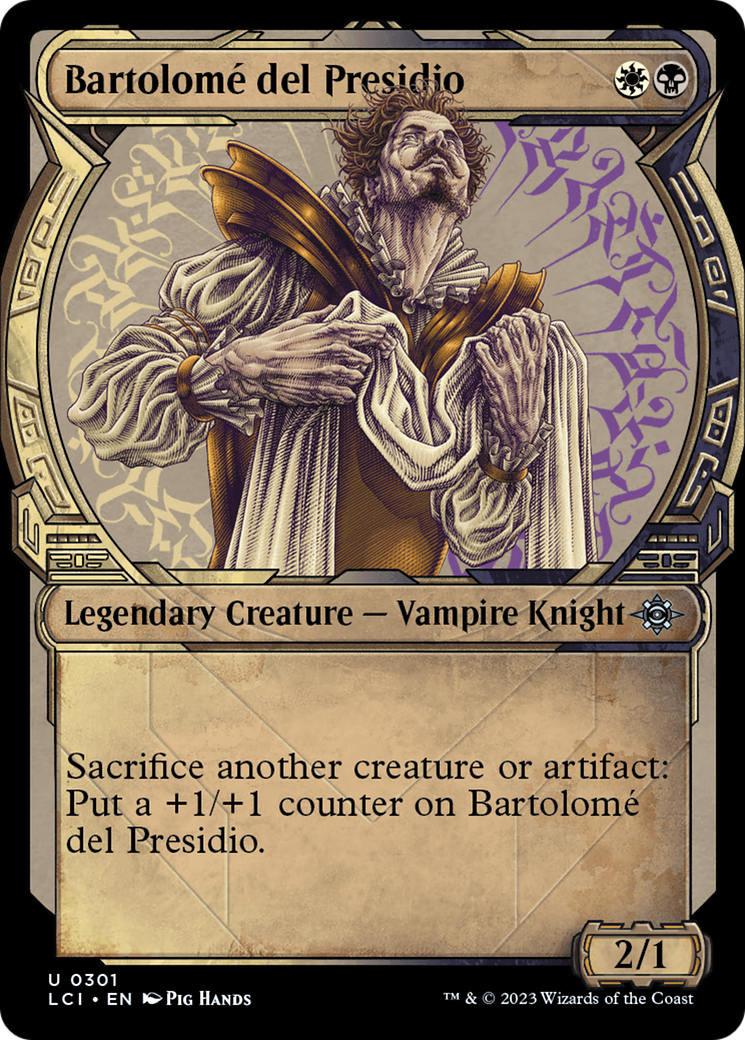 Bartolome del Presidio (Showcase) [The Lost Caverns of Ixalan] [Foil]