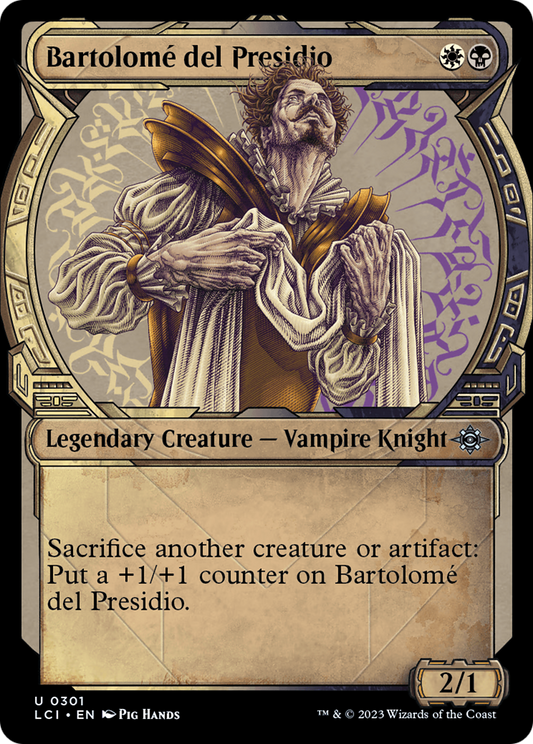 Bartolome del Presidio (Showcase) [The Lost Caverns of Ixalan] [Foil]