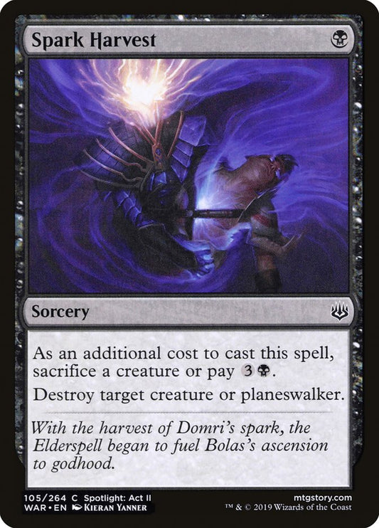 Spark Harvest [War of the Spark] [Foil]