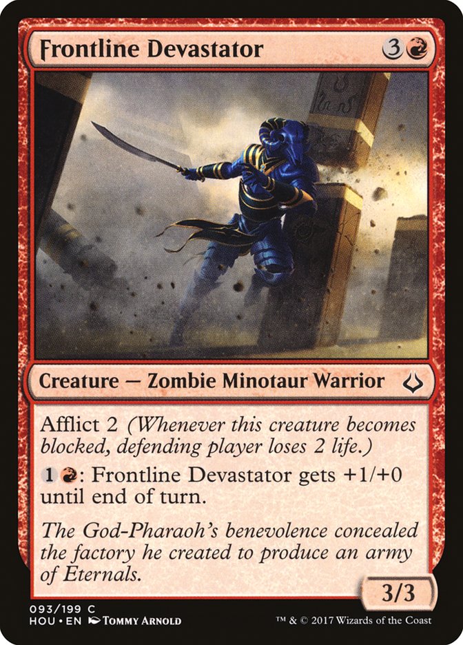 Frontline Devastator [Hour of Devastation] [Foil]