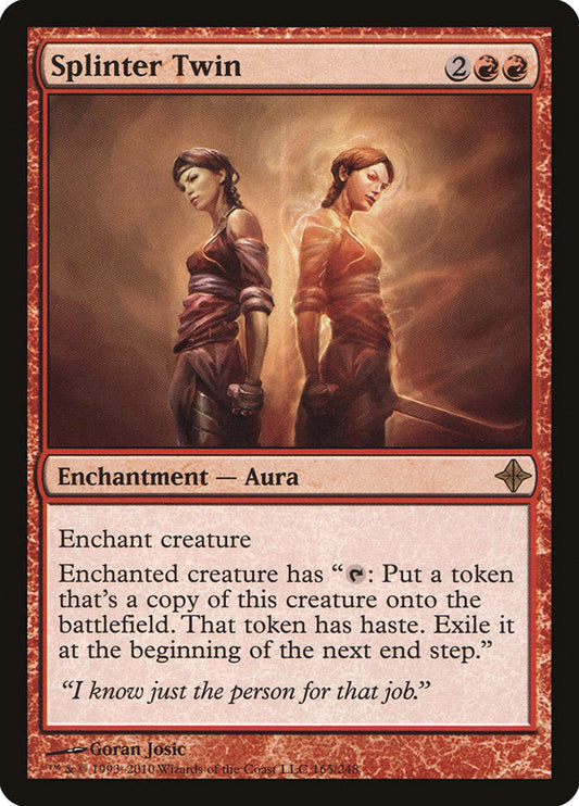 Splinter Twin [Rise of the Eldrazi] [Foil]