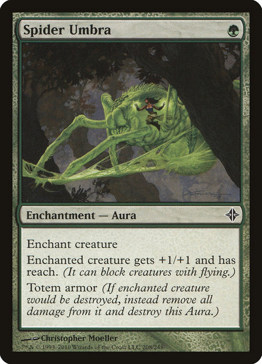Spider Umbra [Rise of the Eldrazi] [Foil]