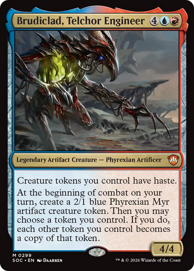 Brudiclad, Telchor Engineer [Secrets of Strixhaven Commander] [Foil]