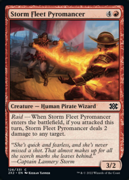 Storm Fleet Pyromancer [Double Masters 2022] [Foil]