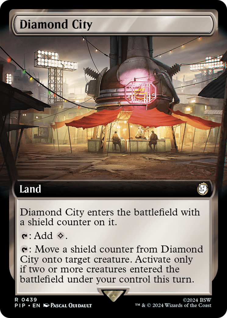 Diamond City (Extended Art) [Fallout] [Foil]
