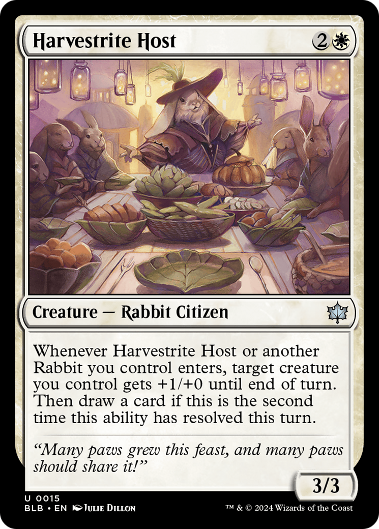Harvestrite Host [Bloomburrow] [Foil]