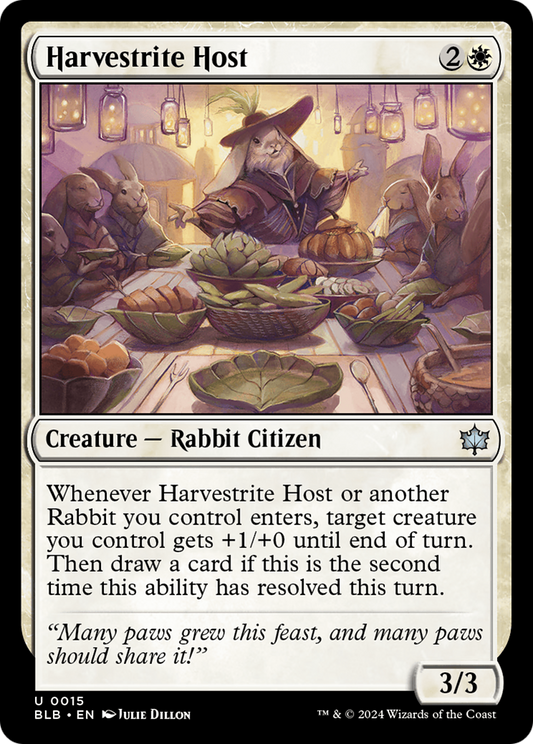 Harvestrite Host [Bloomburrow] [Foil]