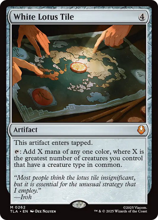 White Lotus Tile [Avatar: The Last Airbender] [Foil]