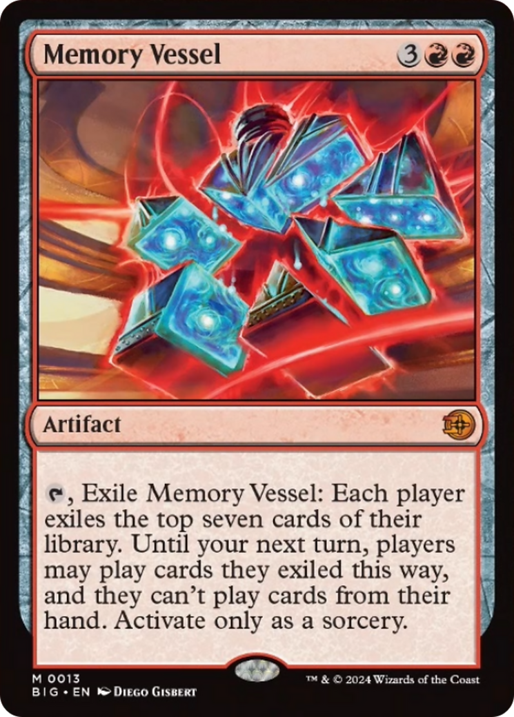 Memory Vessel [Outlaws of Thunder Junction: The Big Score] [Foil]