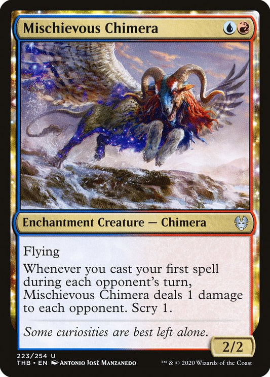 Mischievous Chimera [Theros Beyond Death] [Foil]