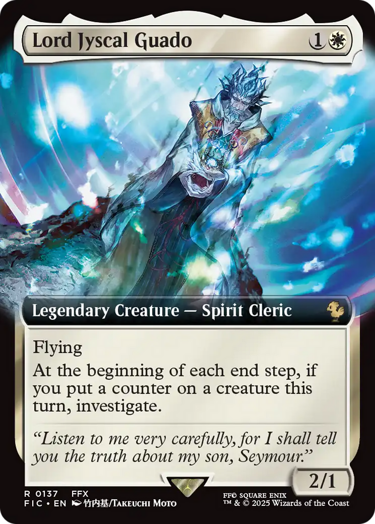 Lord Jyscal Guado (Extended Art) [FINAL FANTASY Commander] [Foil]
