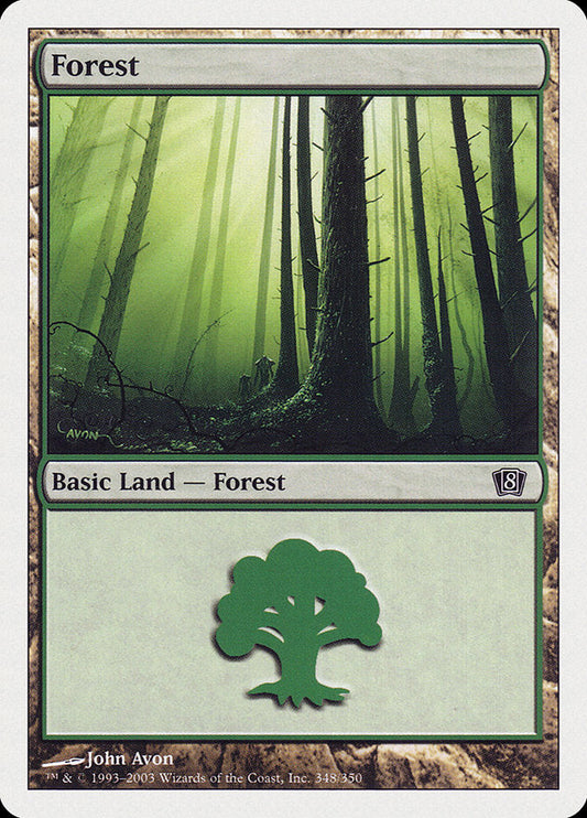 Forest (348) [Eighth Edition] [Foil]