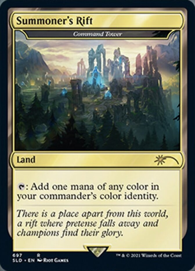 Command Tower - Summoner's Rift [Secret Lair Drop Promos] [Foil]