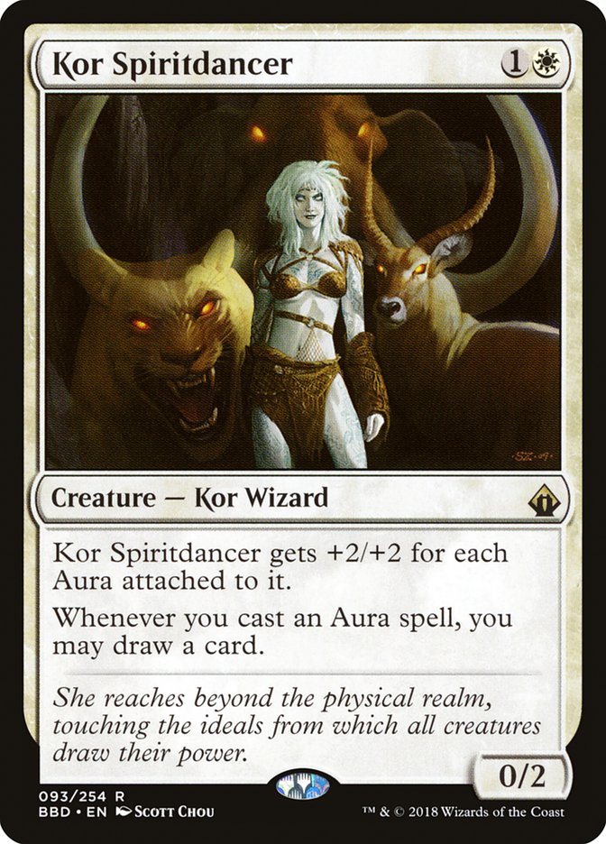Kor Spiritdancer [Battlebond] [Foil]