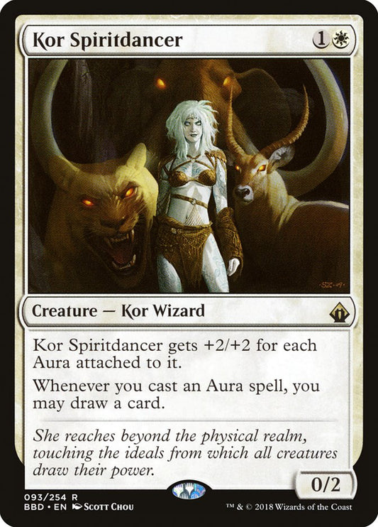 Kor Spiritdancer [Battlebond] [Foil]