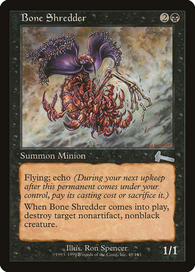 Bone Shredder [Urza's Legacy] [Foil]