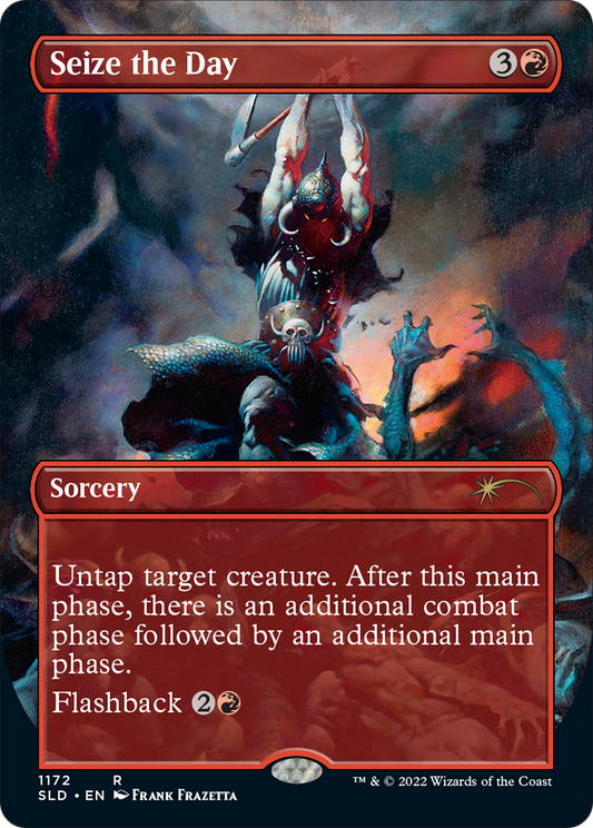 Seize the Day (Borderless) [Secret Lair Drop Series] [Foil]