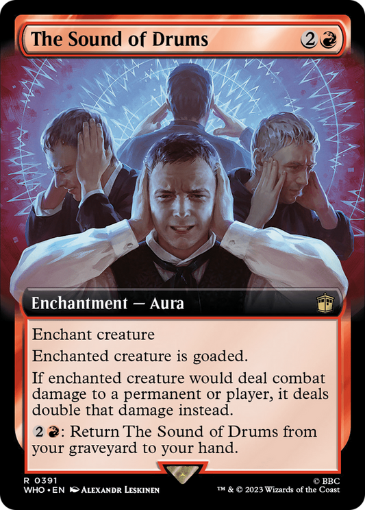 The Sound of Drums (Extended Art) [Doctor Who] [Foil]