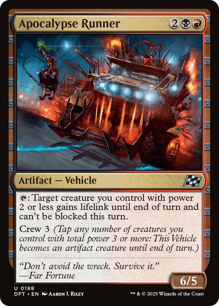 Apocalypse Runner [Aetherdrift] [Foil]