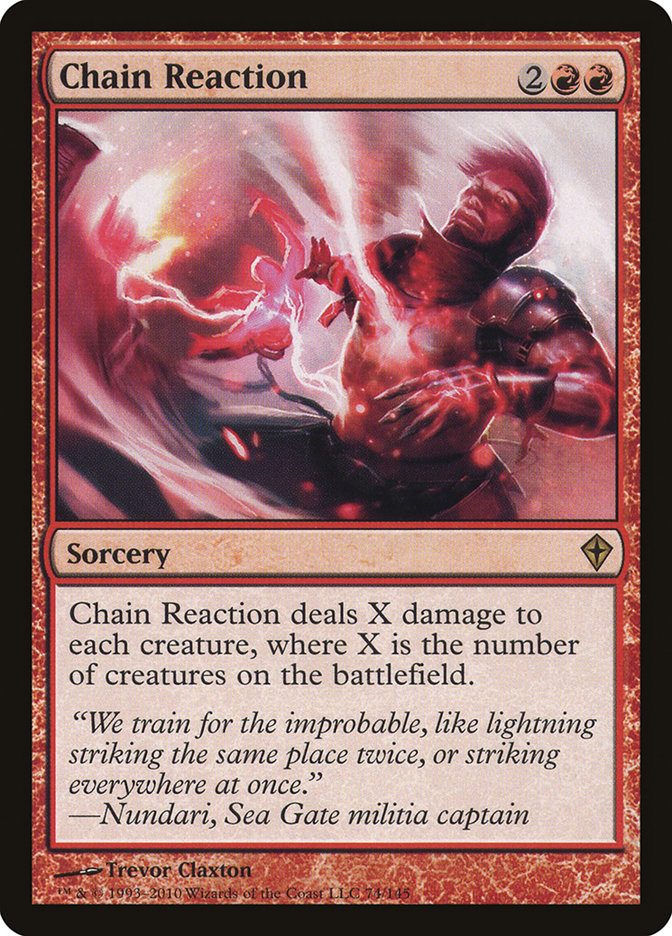 Chain Reaction [Worldwake] [Foil]