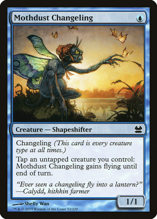 Mothdust Changeling [Modern Masters] [Foil]