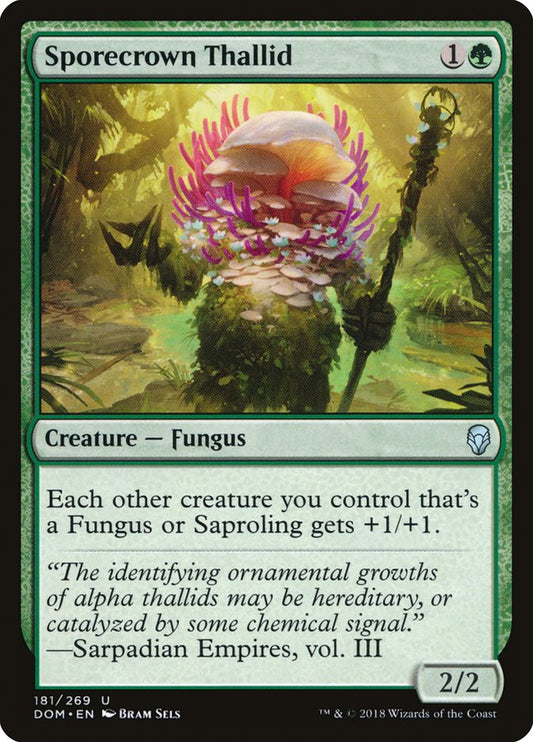 Sporecrown Thallid [Dominaria] [Foil]