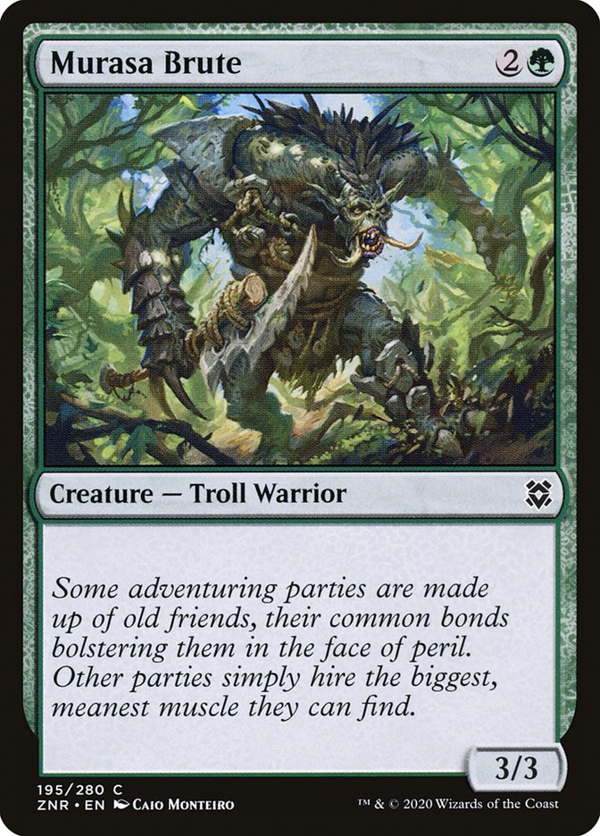 Murasa Brute [Zendikar Rising] [Foil]