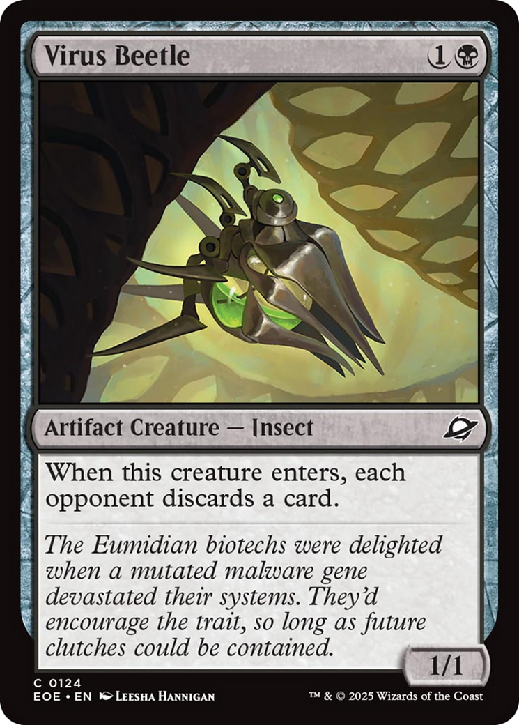 Virus Beetle [Edge of Eternities] [Foil]