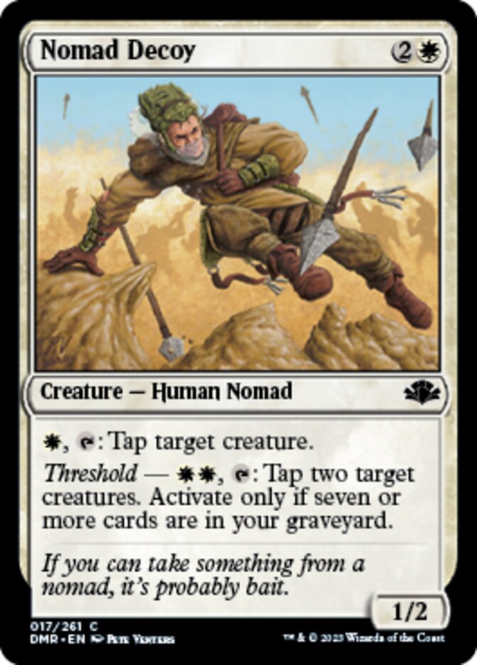 Nomad Decoy [Dominaria Remastered] [Foil]