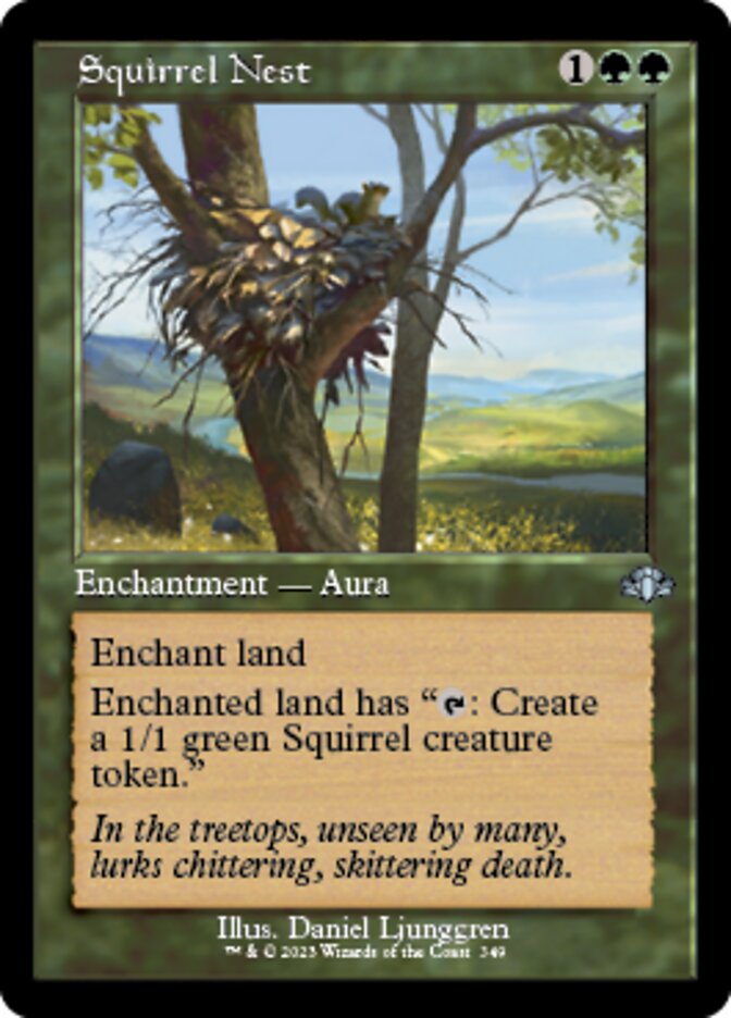 Squirrel Nest (Retro) [Dominaria Remastered] [Foil]