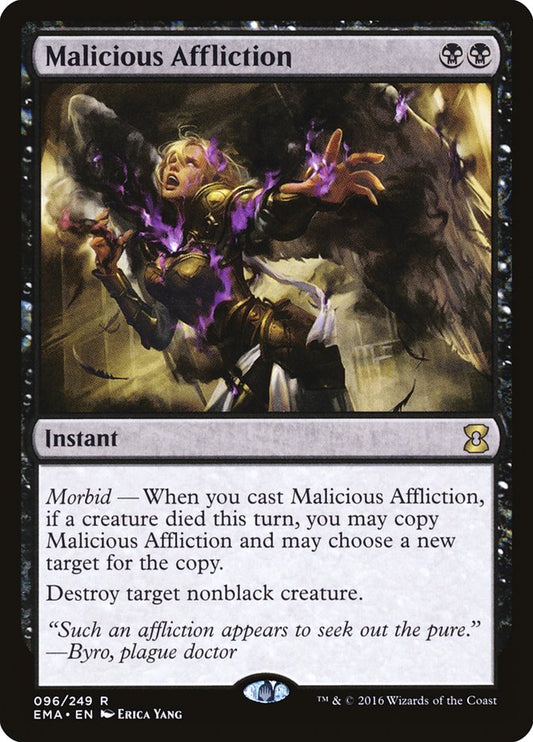 Malicious Affliction [Eternal Masters] [Foil]